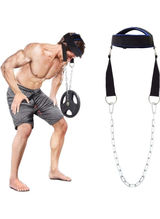 Generic Neck Head Harness Adjustable Power Training Belt Exercise Strap 18.3 x 16 x 6.8cm  - Image 1
