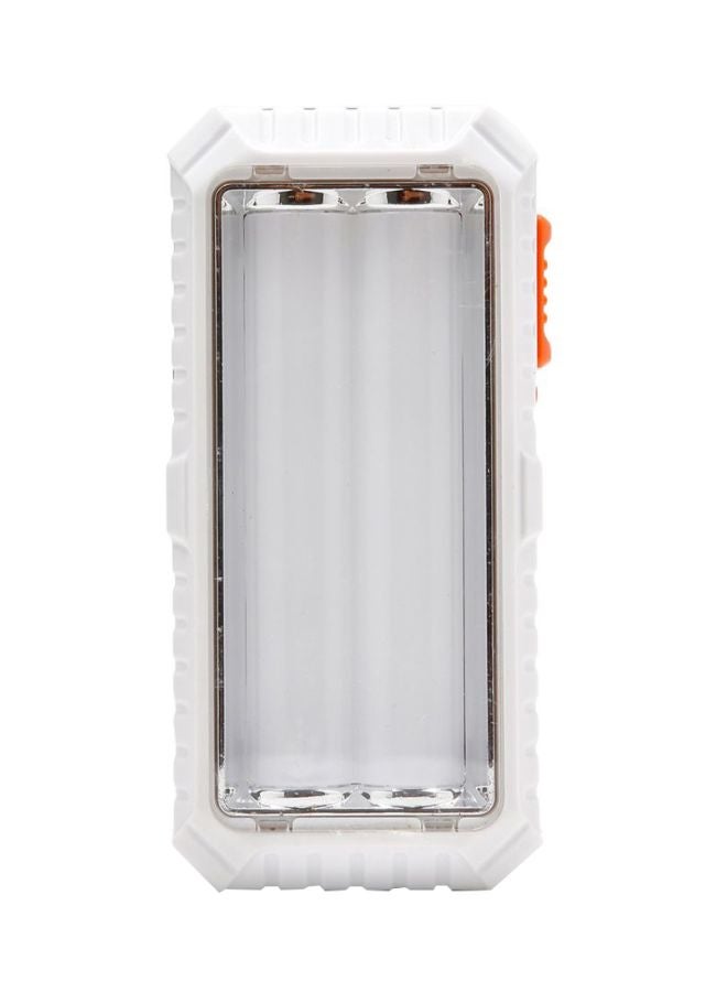 KRYPTON Solar Panel Led Emergency Light White/Orange  - Image 1