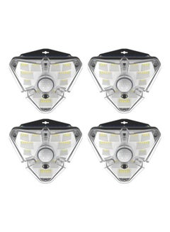 Baseus 4-Piece Wall Lamp Set Black/Clear/White 111x100x89mm  - Image 1