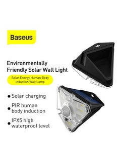 Baseus 4-Piece Wall Lamp Set Black/Clear/White 111x100x89mm  - Image 4