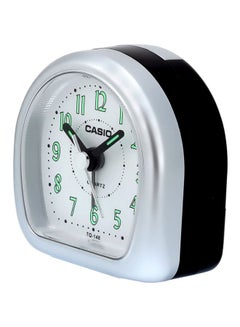 CASIO Analog Alarm Clock White/Silver 5x5cm  - Image 4