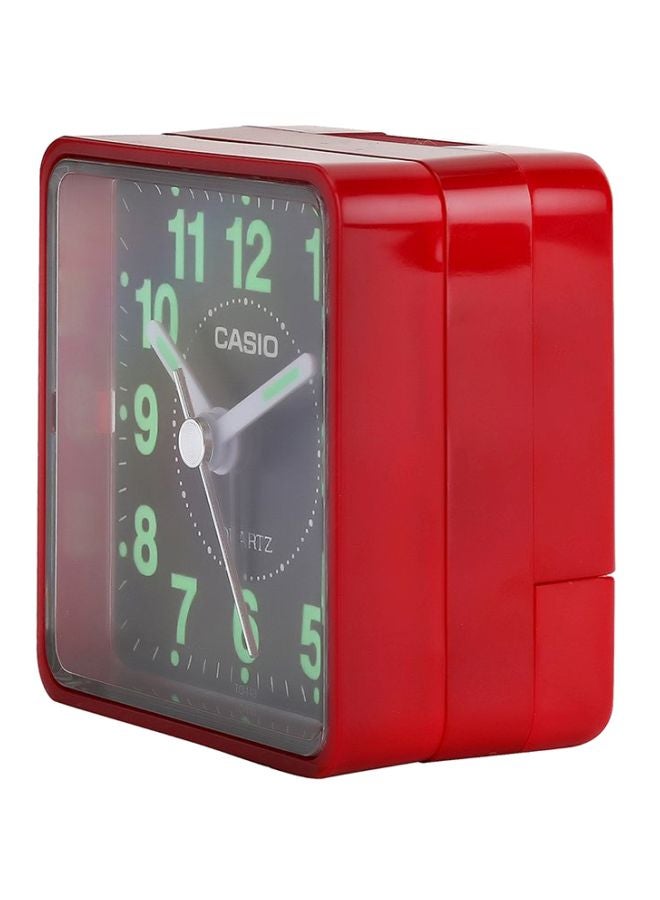 كاسيو ساعة منبه بعقارب أسود/أحمر 5.7x5.7x3.3سم - Image 3