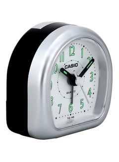 CASIO Analog Alarm Clock White/Silver 5x5cm  - Image 3