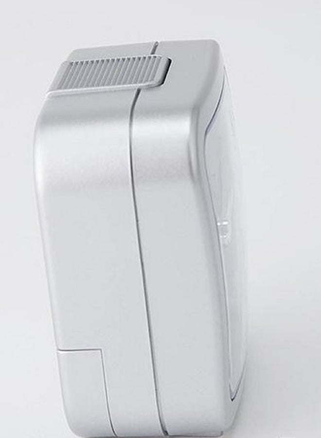 CASIO - Analog Table Alarm Clock White/Silver ‎4.6x8.8x7.6cm - Image 1