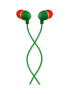 House Of Marley Marley EMJE061RA Wired Earphone Rasta Rasta Green  - Image 2