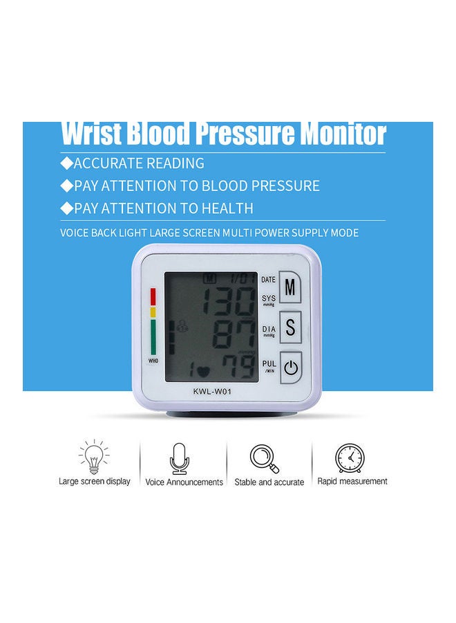 Wrist Blood Pressure Monitor