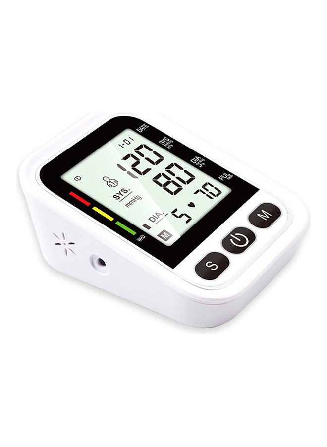 Generic - Portable Arm Electronic Blood Pressure Monitor With Automatic Digital LCD Display - Image 1