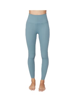 spiritual gangster High Waist Leggings Blue  - Image 2