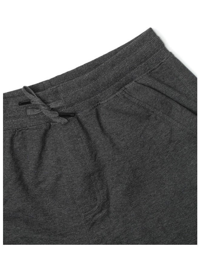 بنطال رياضي خفيف بقصة ضيقة رمادي داكن - Image 5