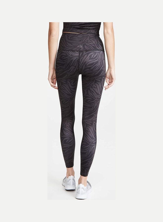 Beyond Yoga - Lux Tiger High Waisted Legging Black/Grey - Image 1