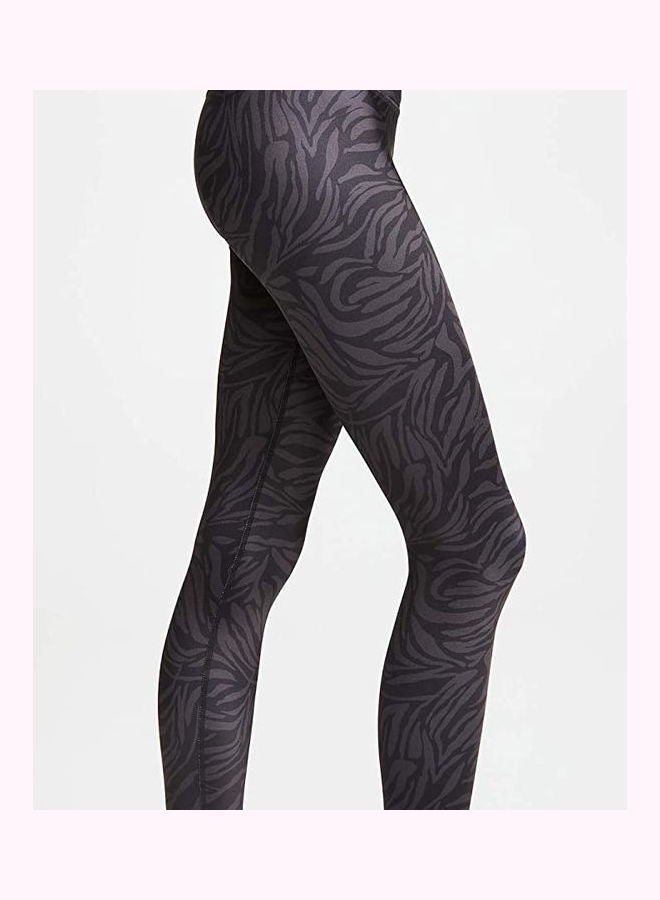Beyond Yoga - Lux Tiger High Waisted Legging Black/Grey - Image 1
