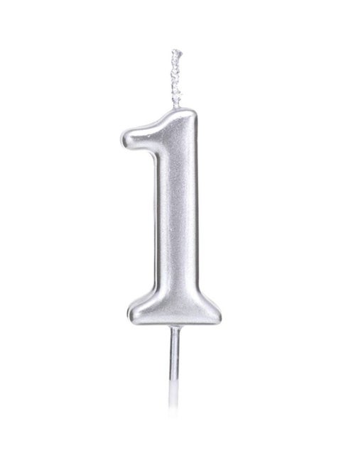 One Happy Birthday Candle 2.5x4.5cm