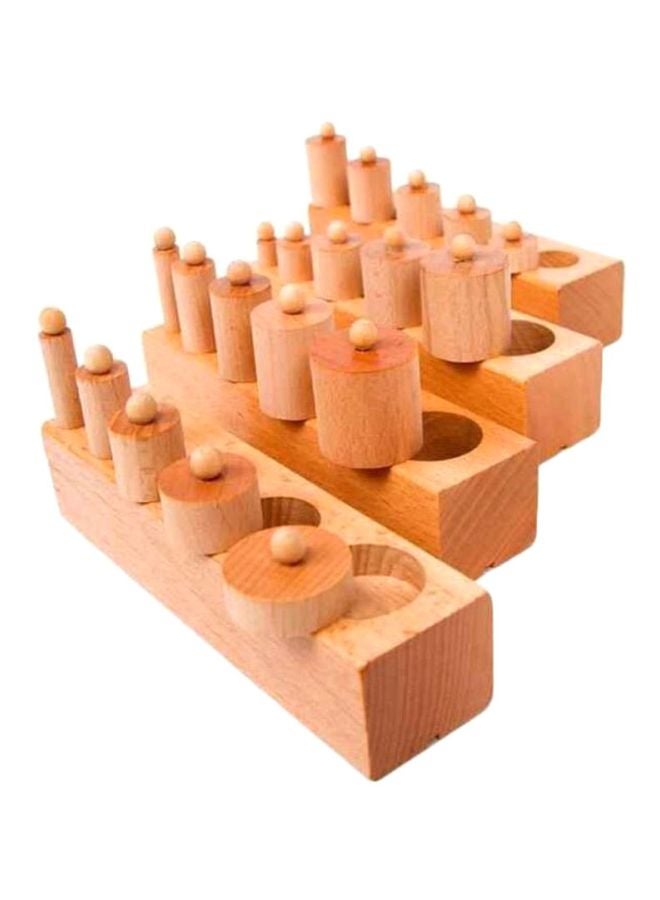 Beauenty Wooden Cylinder Socket Educational Toy - Image 1
