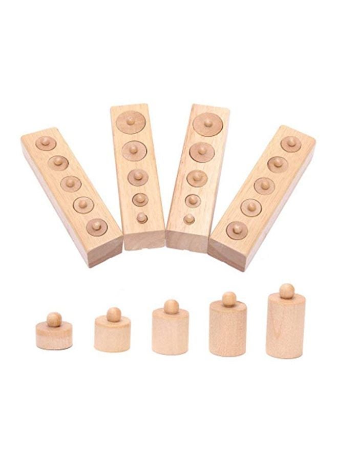 Beauenty Wooden Cylinder Socket Educational Toy - Image 2