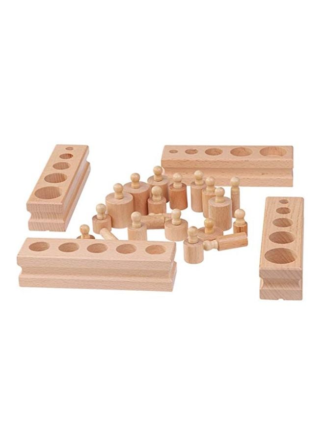 Beauenty Wooden Cylinder Socket Educational Toy - Image 5