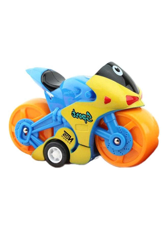 Sharpdo Motorcycle Model Ornaments Orange 11x4.5x6.5cm