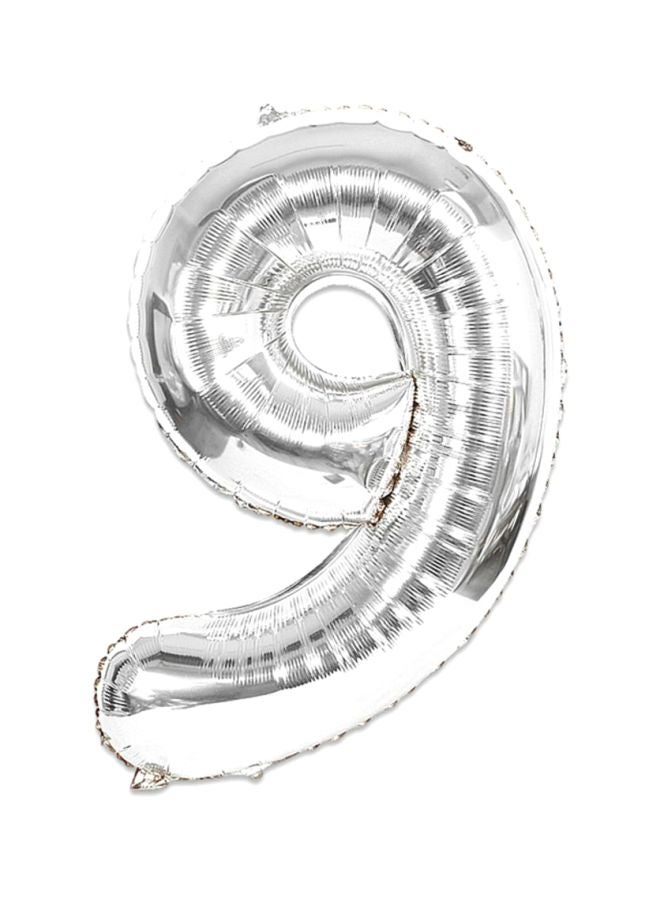Cool Baby Number 9 Shaped Foil Balloon 19.5x14x.1cm 
