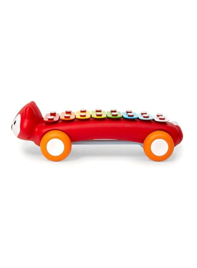 Skip Hop Explore And More Xylophone Fox Toy, Red/Yellow/Blue 879674028760 13x6x4inch - Image 3