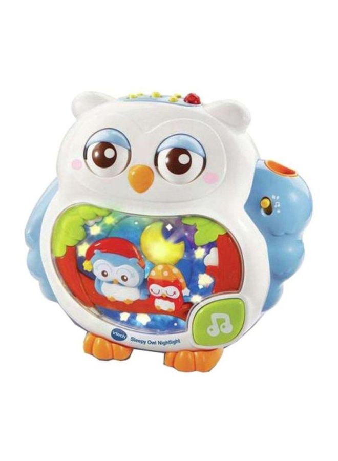 vtech Sleepy Owl Nightlight With Music, Suitable from Birth‎ - 80-506500 15.7x15.7x16cm  - Image 2