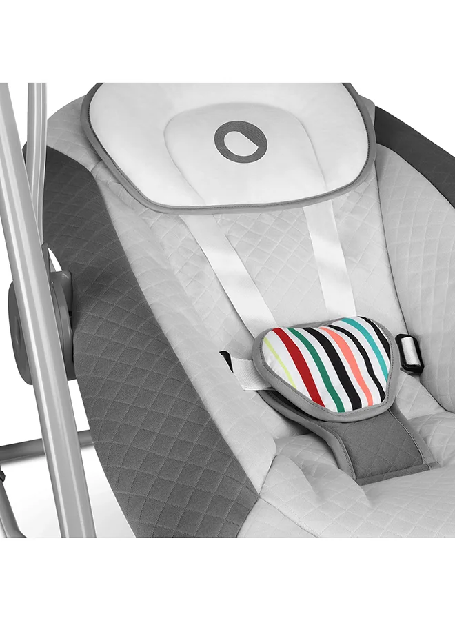 lionelo Otto Swinging Baby Chair - Cozy Grey