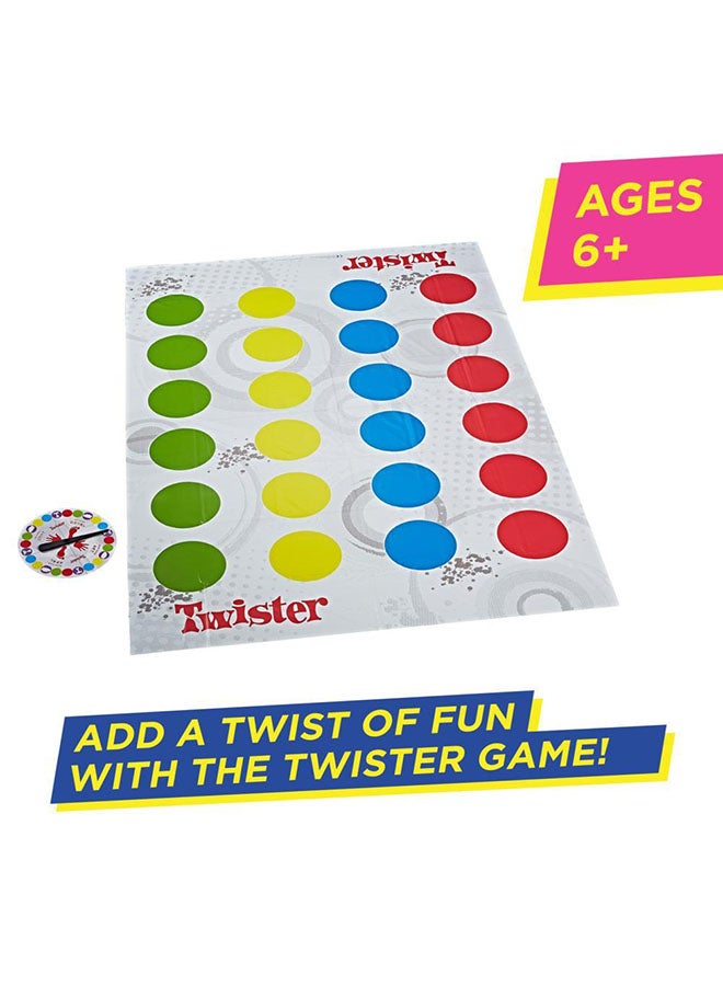 HASBRO - GAMING - Twister Game - Family And Kids Party Game, Indoor And Outdoor Classic Game, 2 or more Players, Ages 6 And Up - Image 1