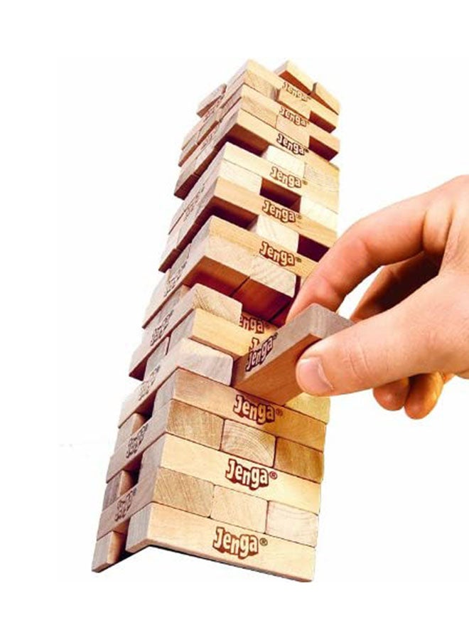 A2120 54-Piece Jenga Puzzle Game Set 54 6+ Years