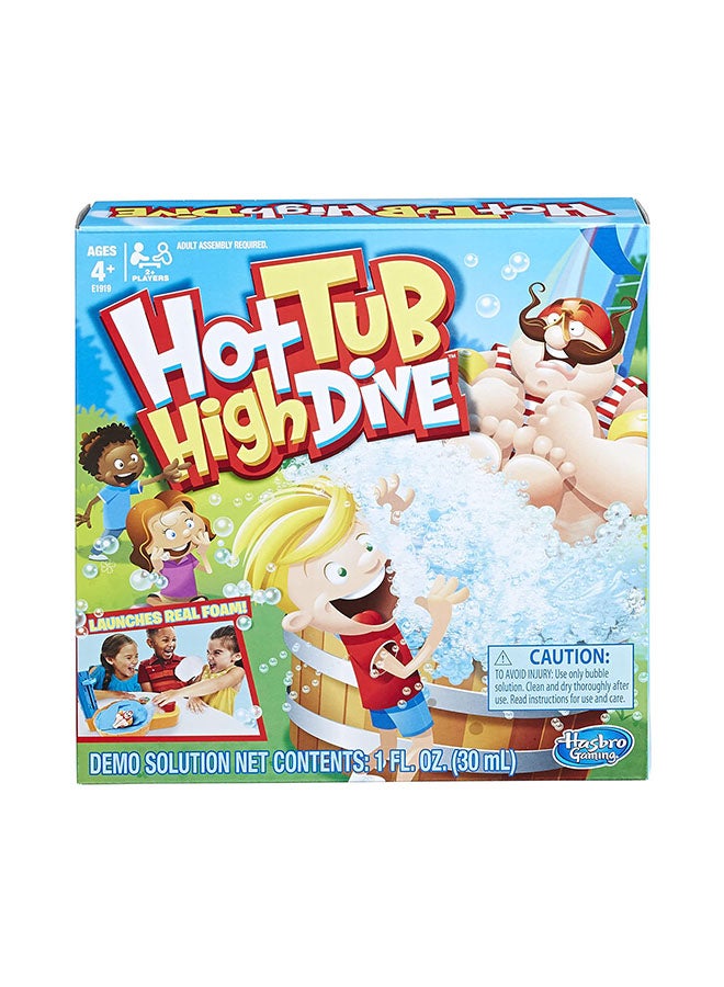 HASBRO - GAMING Hot Tub High Dive Game 8.1 x 26.7 x 26.7cm - Image 1