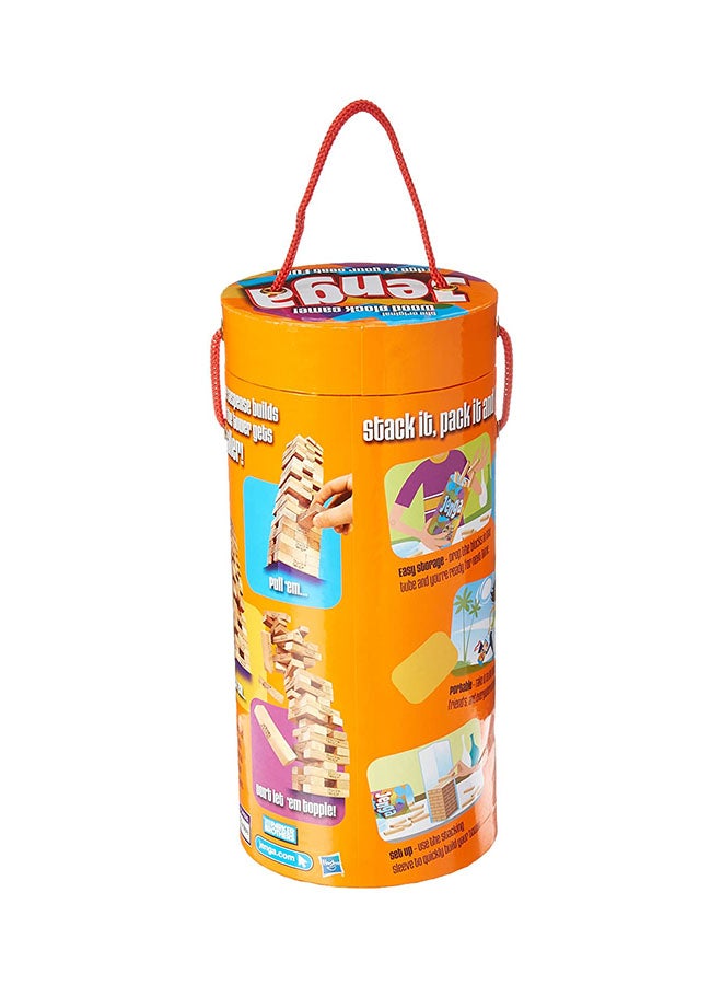 هاسبرو - جيمينج مجموعة مكعبات جينغا خشبية من 54 قطعة طراز 53557 - Image 2