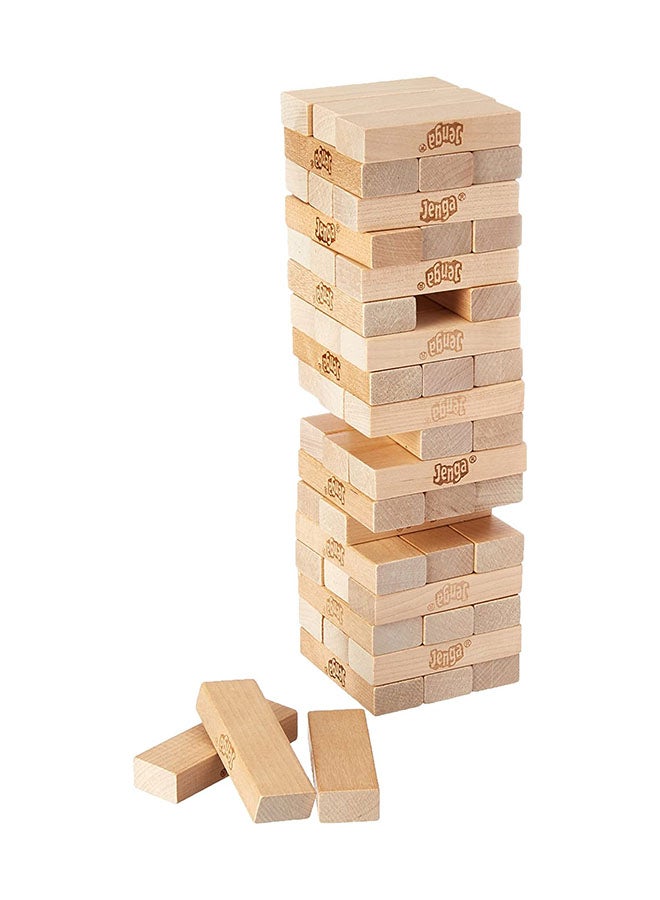 هاسبرو - جيمينج مجموعة مكعبات جينغا خشبية من 54 قطعة طراز 53557 - Image 3