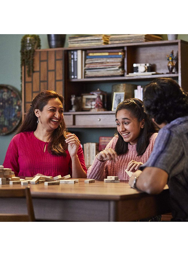 هاسبرو - جيمينج مجموعة مكعبات جينغا خشبية من 54 قطعة طراز 53557 - Image 5