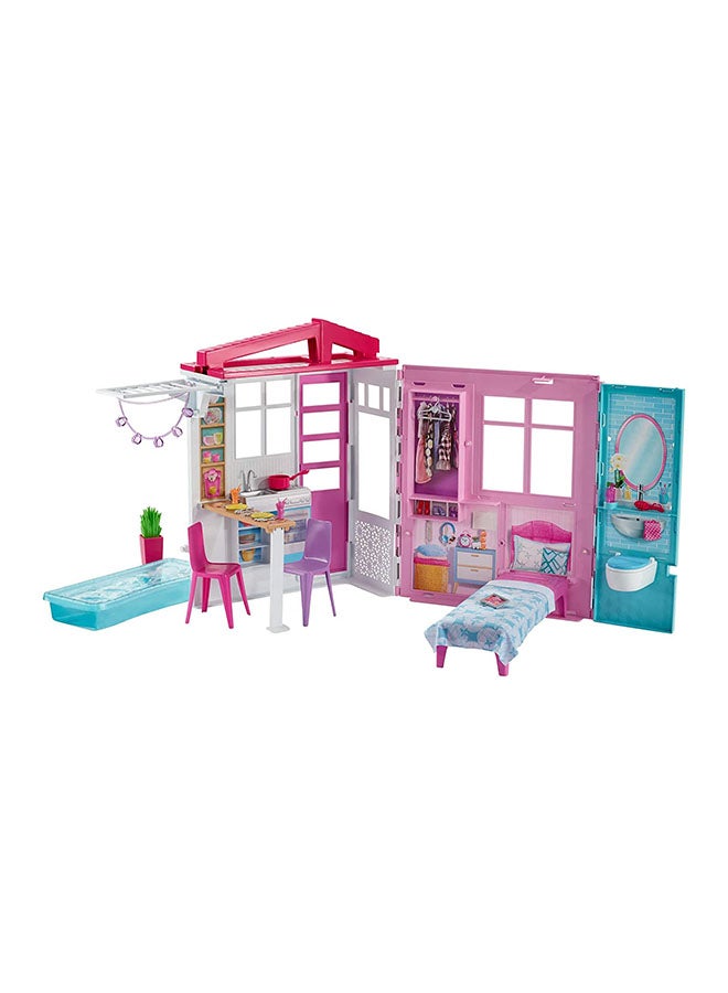 باربي دمية البيت بلاي سيت 45.7 x 31.7سم - Image 1