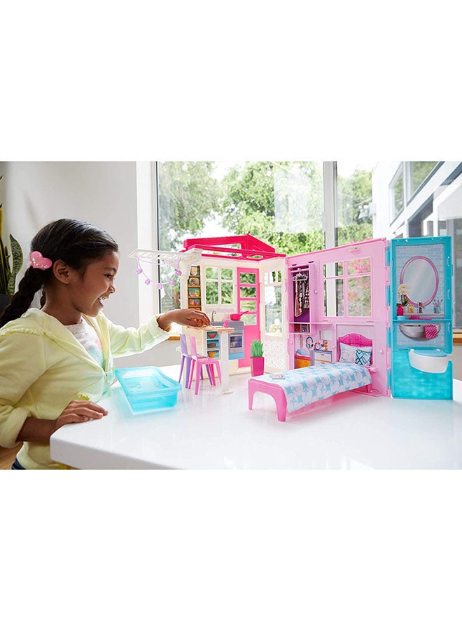 باربي دمية البيت بلاي سيت 45.7 x 31.7سم - Image 4