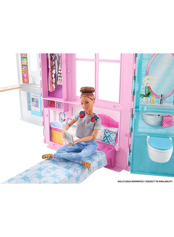 باربي دمية البيت بلاي سيت 45.7 x 31.7سم - Image 5