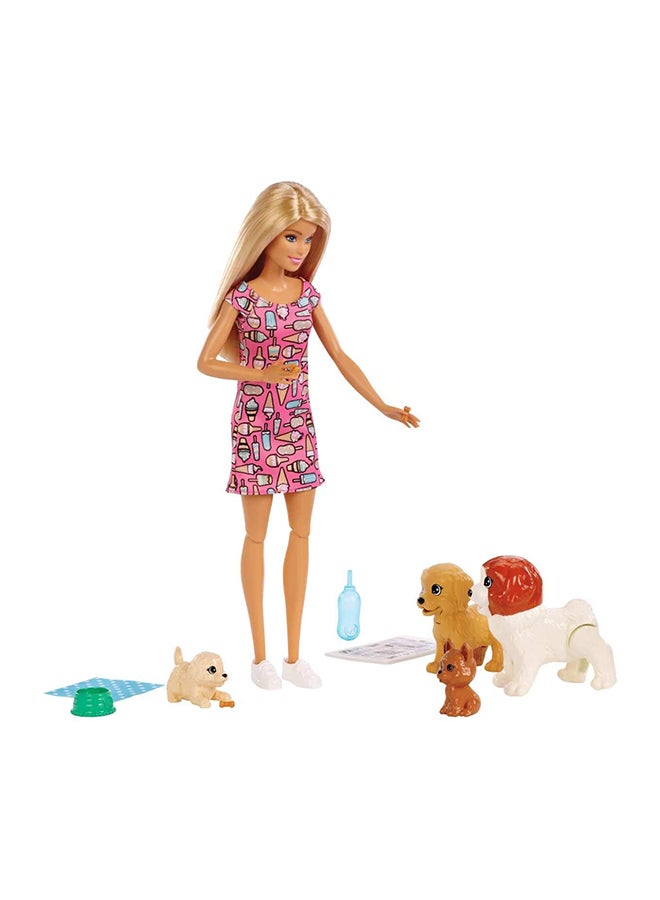Barbie Doggy Daycare Doll And Pets Playset - Image 2