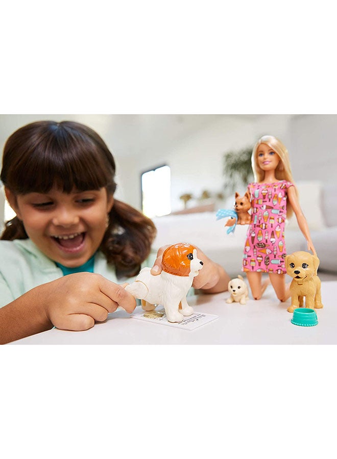 Barbie Doggy Daycare Doll And Pets Playset - Image 5