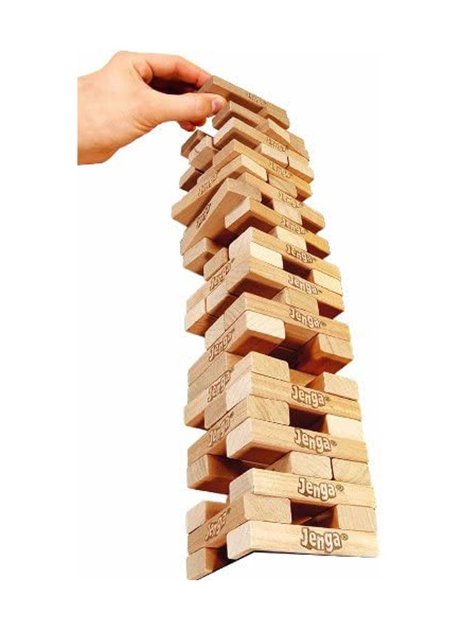 هاسبرو - جيمينج طقم لعبة مكعبات تكديس جينجا الكلاسيكية من 54 قطعة طراز A2120 9.84 x 3.94 x 5.91 inchesبوصة - Image 4