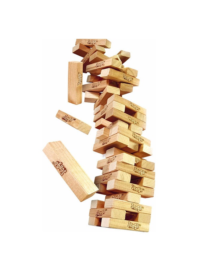 HASBRO - GAMING 54-Piece Classic Jenga Stacking Block Set 9.84 x 3.94 x 5.91 inchesinch - Image 2