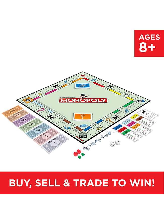 HASBRO - GAMING Monopoly Classic Game C1009 - Image 2