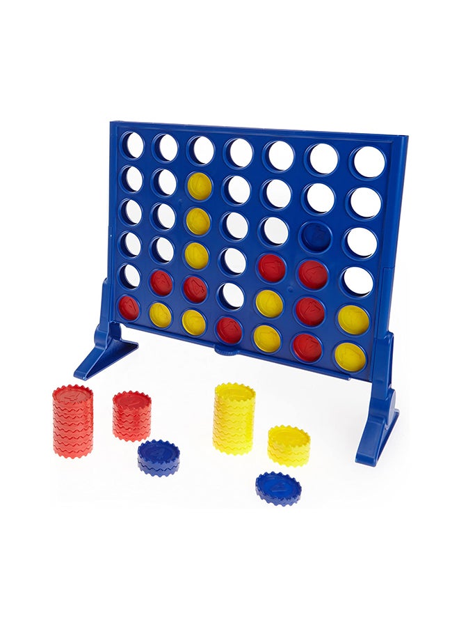 HASBRO - GAMING - Connect 4 Classic Strategy Grid Game - New Strategy Twist with Blocker Disc, Pop-Out Feature, and 3 Ways to Play, Ages 6+, 2Player Game 2 Players - Image 1