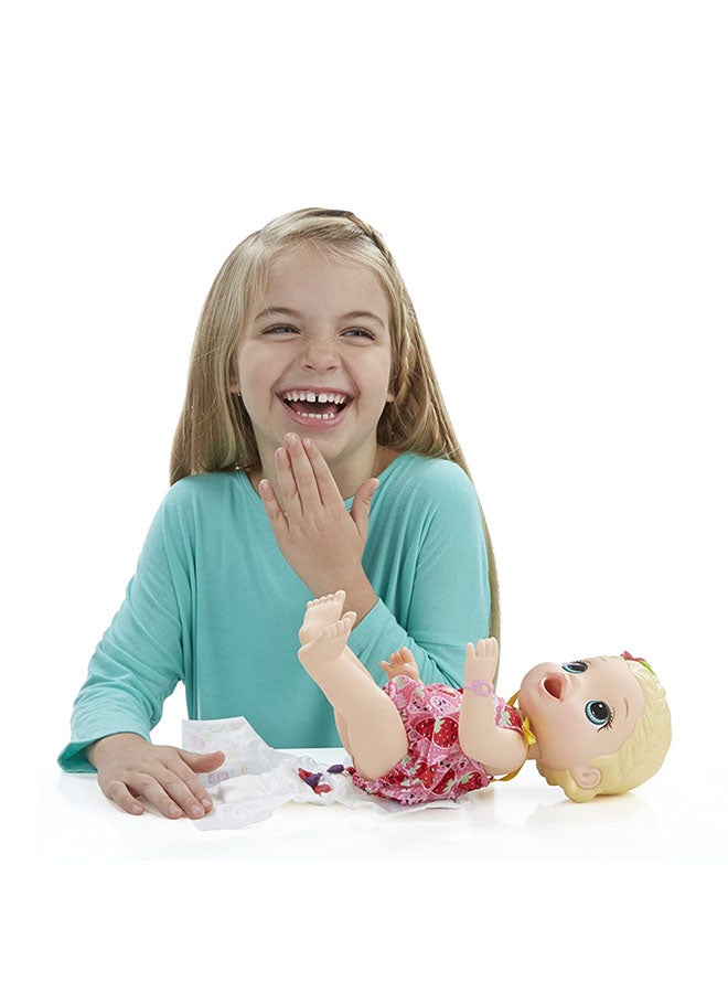 Baby Alive - Baby Alive Super Snacks Snackin 'Lily Baby Doll With Accessories 10.21 x 22.91 x 35.61cm - Image 1
