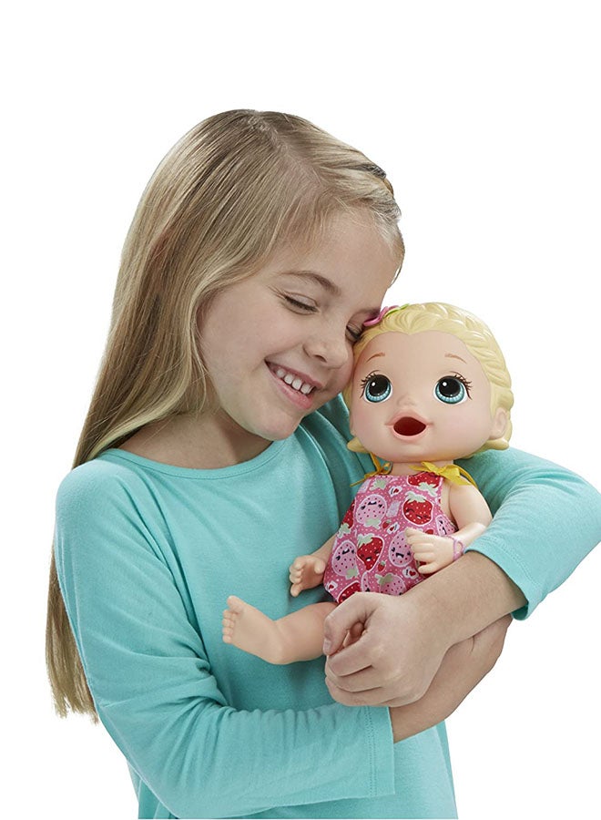 Baby Alive - Baby Alive Super Snacks Snackin 'Lily Baby Doll With Accessories 10.21 x 22.91 x 35.61cm - Image 1