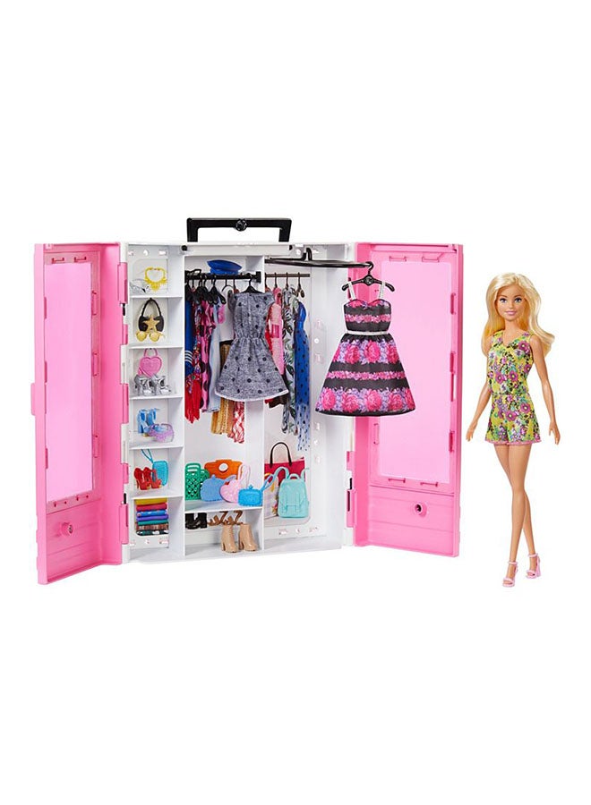 Barbie 15-Piece Fashionistas Ultimate Closet Doll With Accessories GBK12 - Image 2