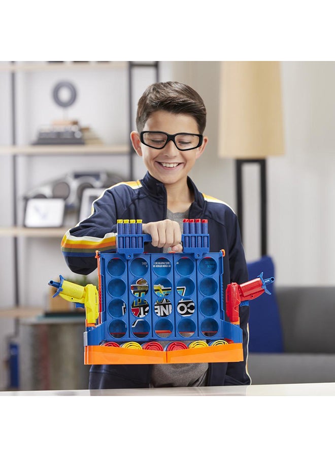 NERF 54-Piece Connect 4 Blasts With Nerf Blasters Game 2.5 x 15.75 x 11.12 inchesinch - Image 4