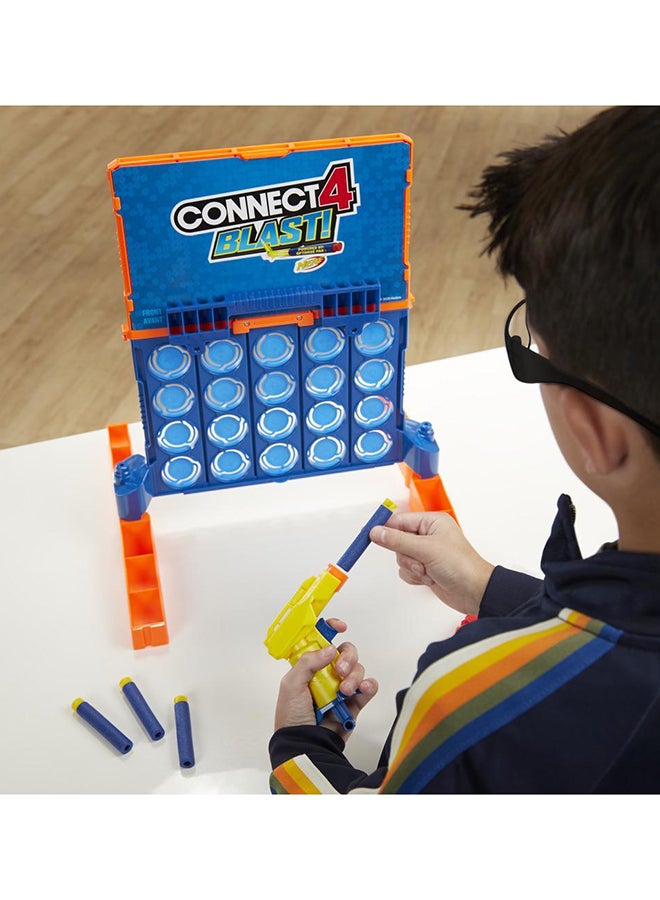 NERF 54-Piece Connect 4 Blasts With Nerf Blasters Game 2.5 x 15.75 x 11.12 inchesinch - Image 5