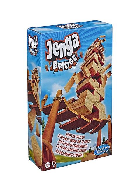 Jenga Bridge Stacking Blocks 6.4 x 15.9 x 27.6cm