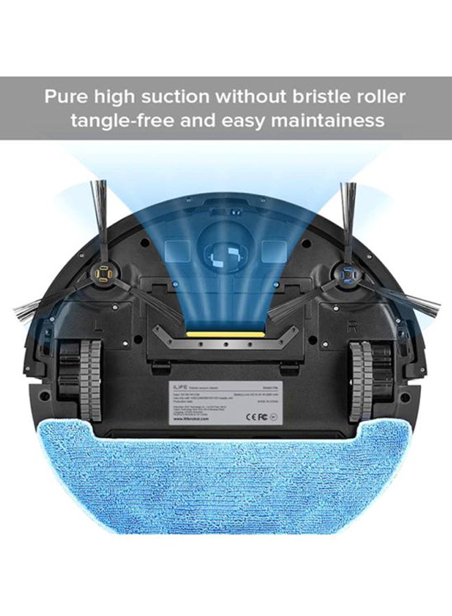 iLife - V8s Robotic Vacuum Cleaner V8s Black/Silver - Image 1