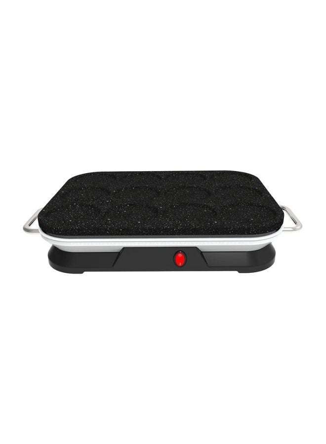 ALSAIF-ELEC Crepe Maker 12 Eyes 1600 W E04407 Black 