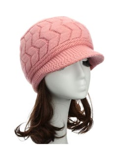 Knitted Cold Cap Pink