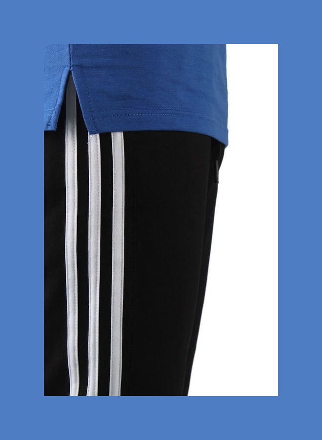 3-Stripes Cotton Track Pant Black - Image 3