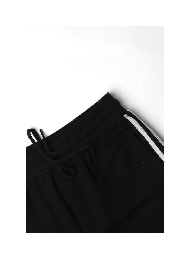 3-Stripes Cotton Track Pant Black - Image 4
